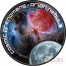 Cook Islands Cosmic Phenomena series Cu-Ni with Handcrafted Cold-enamel-application $0.35 Seven Coin Set 2000